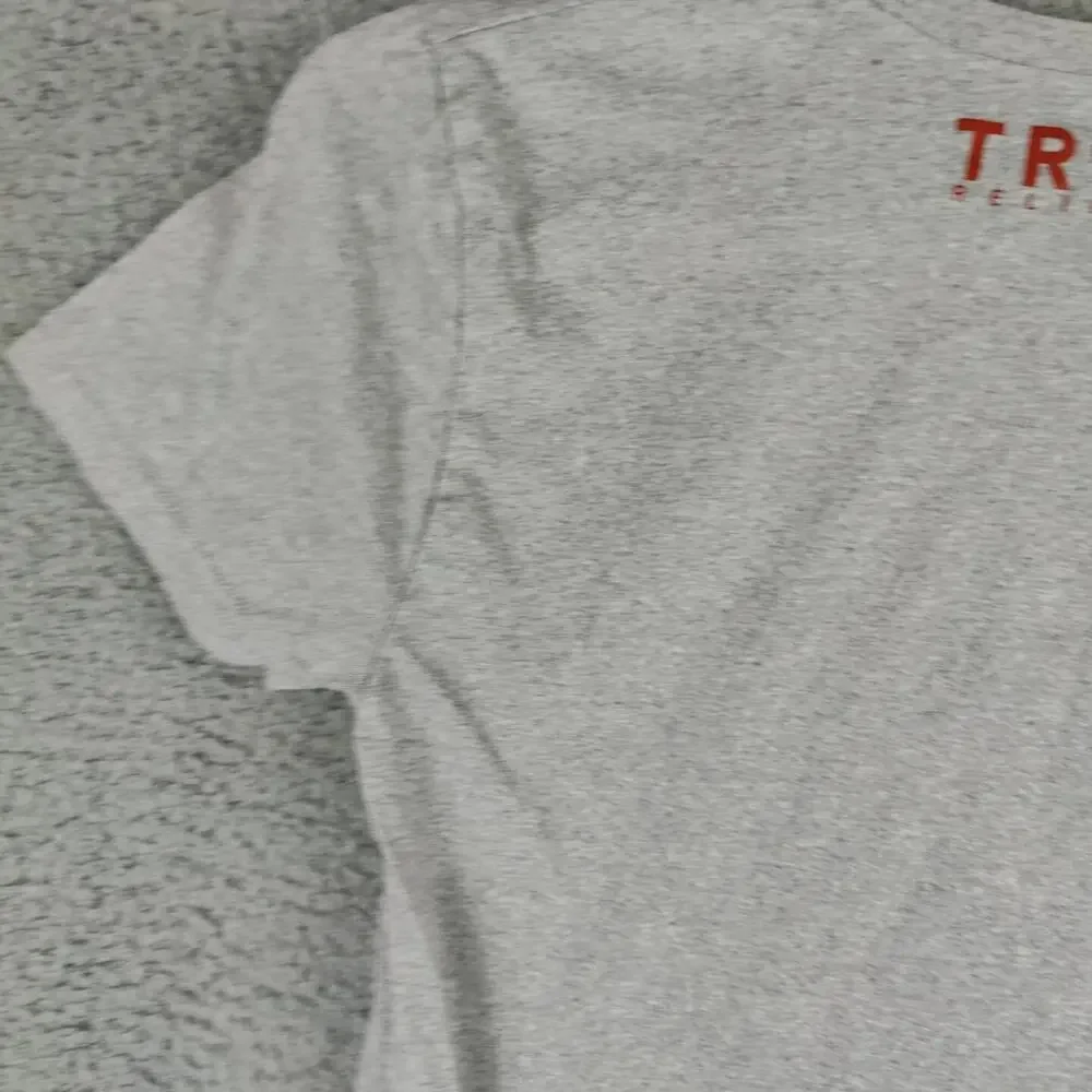 True Religion Shirt Men's Medium Gray Gray Short Sleeve Crew Neck Tee Shirt
